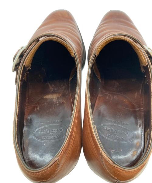 Crockett & Jones（クロケット＆ジョーンズ）Crockett & Jones (クロケット＆ジョーンズ) モンクストラップシューズ ブラウン サイズ:25の古着・服飾アイテム