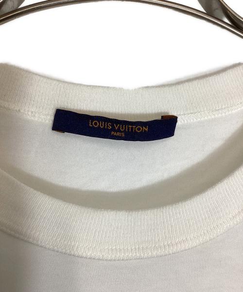 LOUIS VUITTON（ルイ ヴィトン）LOUIS VUITTON (ルイ ヴィトン) Printed Patchwork Oversize Tee ホワイト サイズ:Lの古着・服飾アイテム