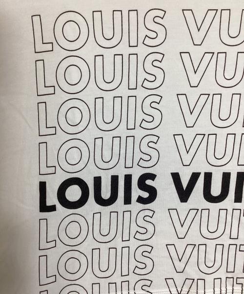 LOUIS VUITTON（ルイ ヴィトン）LOUIS VUITTON (ルイ ヴィトン) Printed Patchwork Oversize Tee ホワイト サイズ:Lの古着・服飾アイテム