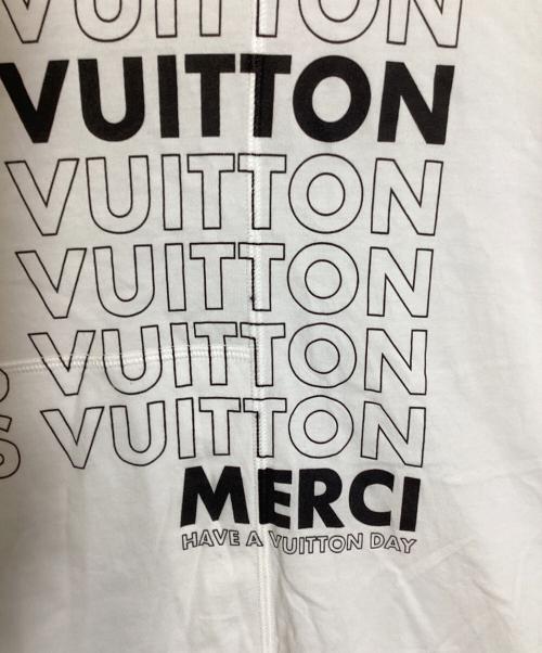 LOUIS VUITTON（ルイ ヴィトン）LOUIS VUITTON (ルイ ヴィトン) Printed Patchwork Oversize Tee ホワイト サイズ:Lの古着・服飾アイテム