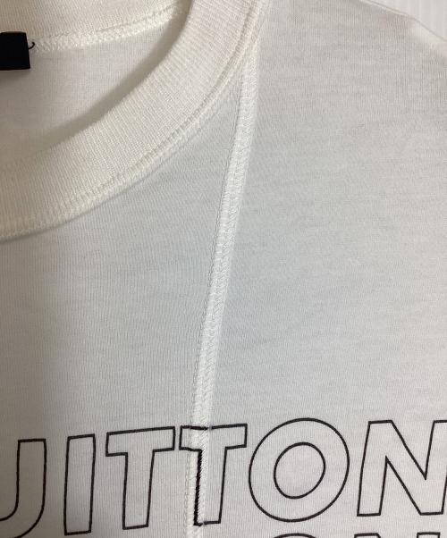 LOUIS VUITTON（ルイ ヴィトン）LOUIS VUITTON (ルイ ヴィトン) Printed Patchwork Oversize Tee ホワイト サイズ:Lの古着・服飾アイテム