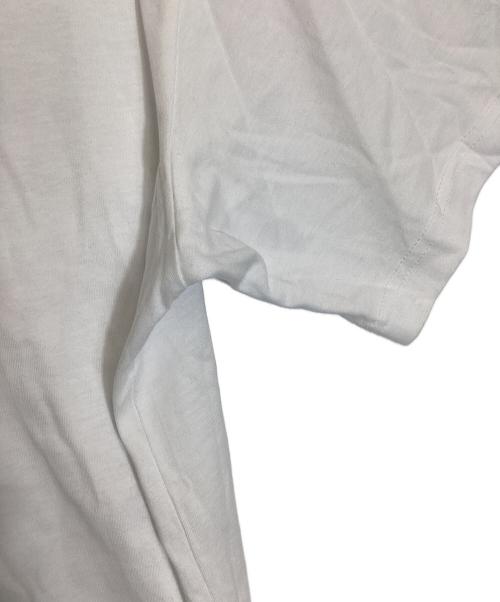 COMME des GARCONS SHIRT（コムデギャルソンシャツ）COMME des GARCONS SHIRT (コムデギャルソンシャツ) コットンジャージクルーネックS/Sロゴカットソー ホワイト サイズ:S 未使用品の古着・服飾アイテム
