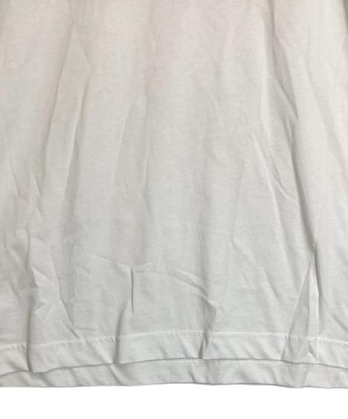 COMME des GARCONS SHIRT（コムデギャルソンシャツ）COMME des GARCONS SHIRT (コムデギャルソンシャツ) コットンジャージクルーネックS/Sロゴカットソー ホワイト サイズ:S 未使用品の古着・服飾アイテム