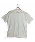 COMME des GARCONS SHIRT (コムデギャルソンシャツ) コットンジャージクルーネックS/Sロゴカットソー ホワイト サイズ:S 未使用品：8000円