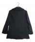 YOHJI YAMAMOTO (ヨウジヤマモト) ウールギャバ Pコート ブラック サイズ:2：30000円