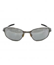 OAKLEY（オークリー）の古着「Big Square Wire Sunglasses」｜シルバー