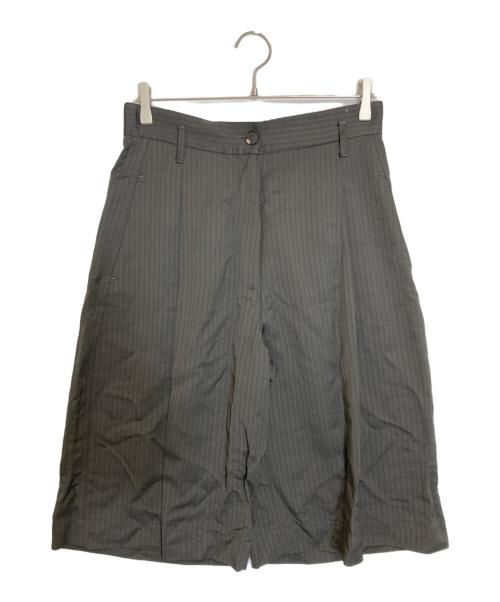 TELA（テラ）TELA (テラ) ヘリンボーンテーラードショーツ グレー サイズ:42の古着・服飾アイテム
