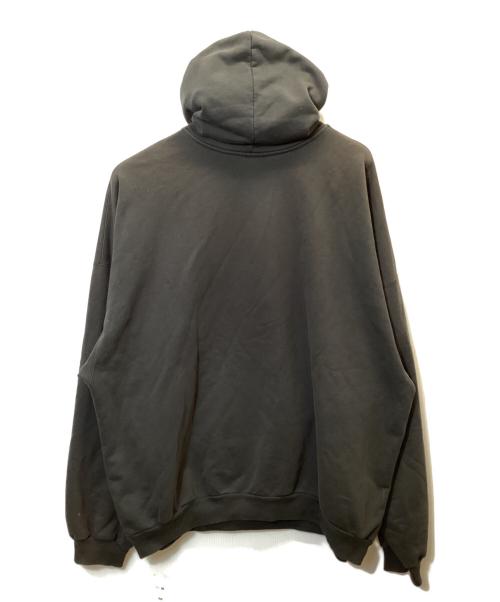 BALENCIAGA（バレンシアガ）BALENCIAGA (バレンシアガ) Large Fit Hoodie/BLACK ロゴ ヴィンテージ プリント プルオーバー パーカー ブラック サイズ:Mの古着・服飾アイテム