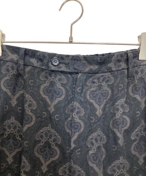 superNova.（スーパーノヴァ）superNova. (スーパーノヴァ) Wide Utility trouser - Damask jacquard ブラック サイズ:Mの古着・服飾アイテム