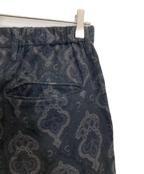 superNova.（スーパーノヴァ）superNova. (スーパーノヴァ) Wide Utility trouser - Damask jacquard ブラック サイズ:Mの古着・服飾アイテム