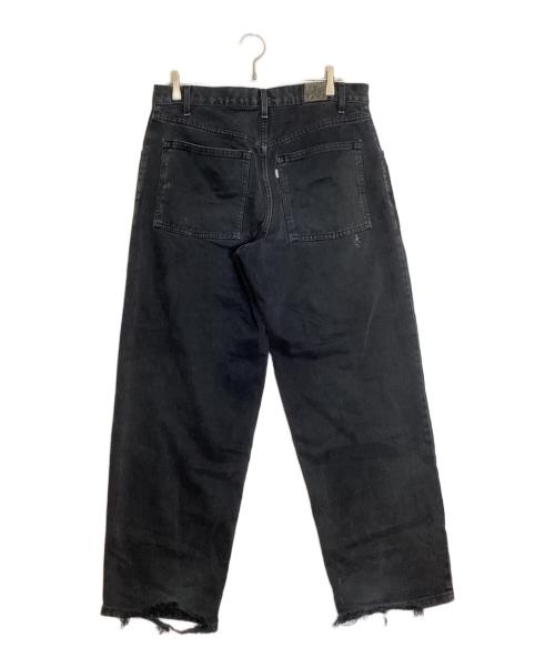 Levi's SILVER TAB（リーバイス シルバータブ）Levi's SILVER TAB (リーバイス シルバータブ) BAGGY FIT デニムパンツ ブラック サイズ:34の古着・服飾アイテム