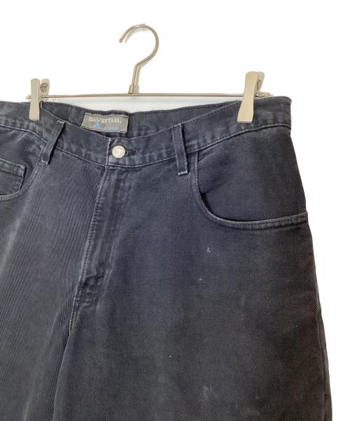 Levi's SILVER TAB（リーバイス シルバータブ）Levi's SILVER TAB (リーバイス シルバータブ) BAGGY FIT デニムパンツ ブラック サイズ:34の古着・服飾アイテム