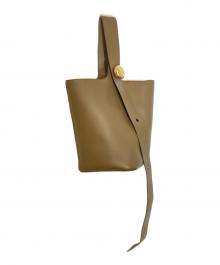 LOEWE（ロエベ）の古着「ペブルバケットバッグ ラージ」｜ブラウン