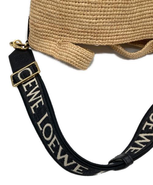 LOEWE（ロエベ）LOEWE (ロエベ) スリットバッグ ミニ ベージュ×イエロー×グリーンの古着・服飾アイテム