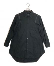 GROUND Y（グラウンドワイ）の古着「Zipper Shirt」｜ブラック