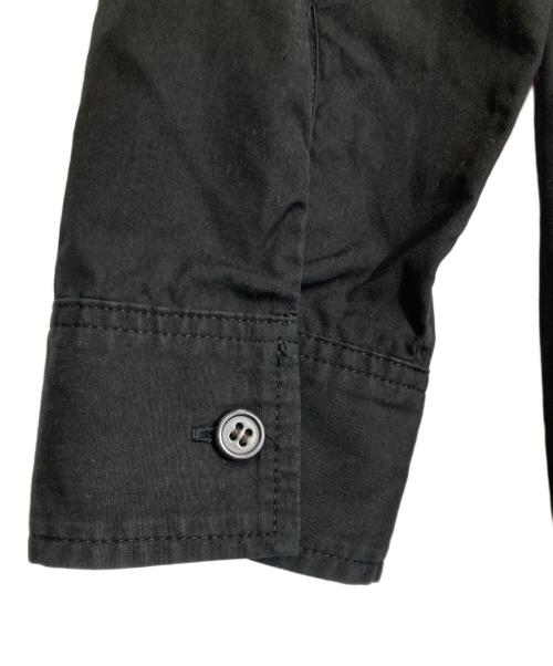 GROUND Y（グラウンドワイ）GROUND Y (グラウンドワイ) Zipper Shirt ブラック サイズ:1の古着・服飾アイテム