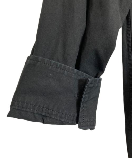 GROUND Y（グラウンドワイ）GROUND Y (グラウンドワイ) Zipper Shirt ブラック サイズ:1の古着・服飾アイテム