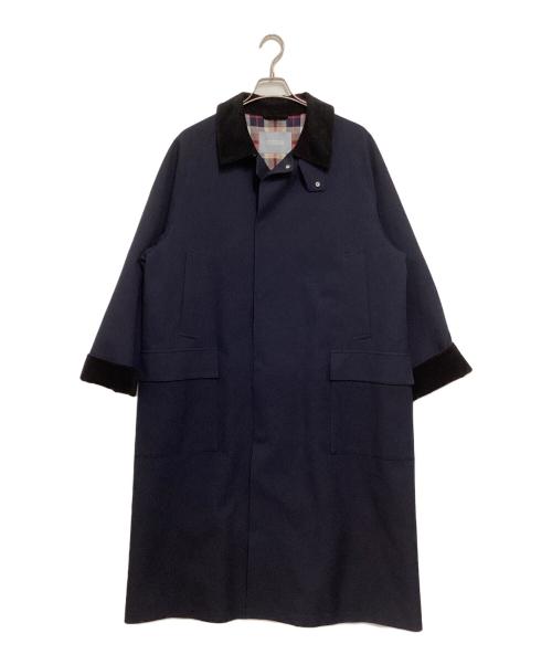 MACKINTOSH PHILOSOPHY（マッキントッシュ フィロソフィー）MACKINTOSH PHILOSOPHY (マッキントッシュ フィロソフィー) SOMERFORD LONGコート ネイビー サイズ:6の古着・服飾アイテム