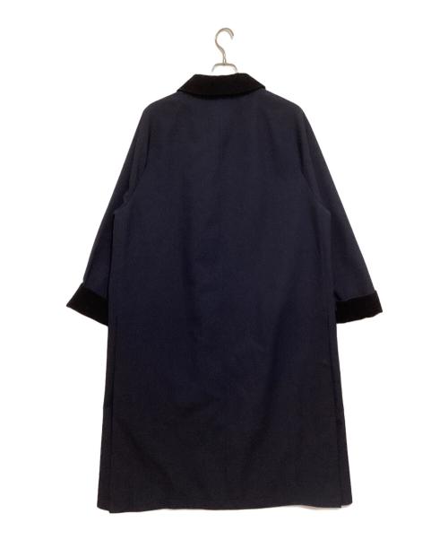MACKINTOSH PHILOSOPHY（マッキントッシュ フィロソフィー）MACKINTOSH PHILOSOPHY (マッキントッシュ フィロソフィー) SOMERFORD LONGコート ネイビー サイズ:6の古着・服飾アイテム