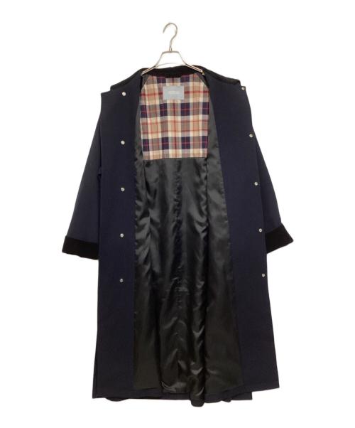 MACKINTOSH PHILOSOPHY（マッキントッシュ フィロソフィー）MACKINTOSH PHILOSOPHY (マッキントッシュ フィロソフィー) SOMERFORD LONGコート ネイビー サイズ:6の古着・服飾アイテム