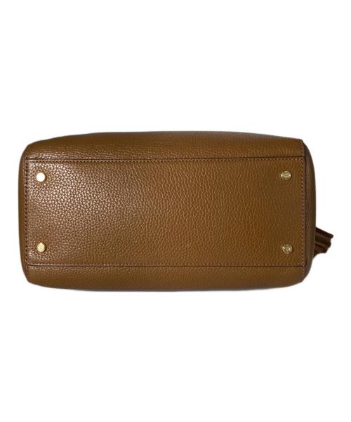 TORY BURCH（トリーバーチ）TORY BURCH (トリーバーチ) THEA MINI WEB SATCHEL 2WAYショルダーバッグ ブラウンの古着・服飾アイテム