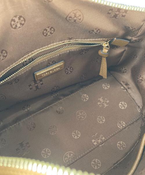 TORY BURCH（トリーバーチ）TORY BURCH (トリーバーチ) THEA MINI WEB SATCHEL 2WAYショルダーバッグ ブラウンの古着・服飾アイテム