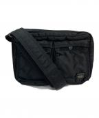 PORTERポーター）の古着「SHOULDER BAG(S)/ショルダーバッグ」｜ブラック