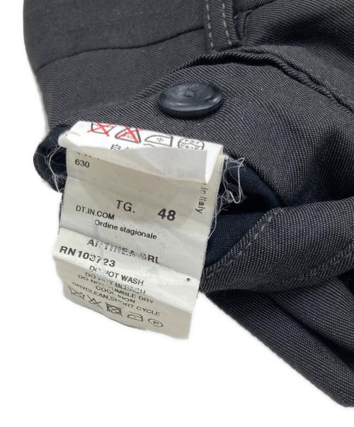 EMPORIO ARMANI（エンポリオ アルマーニ）EMPORIO ARMANI (エンポリオ アルマーニ) 05s サイドラインスラックス グレー サイズ:48の古着・服飾アイテム
