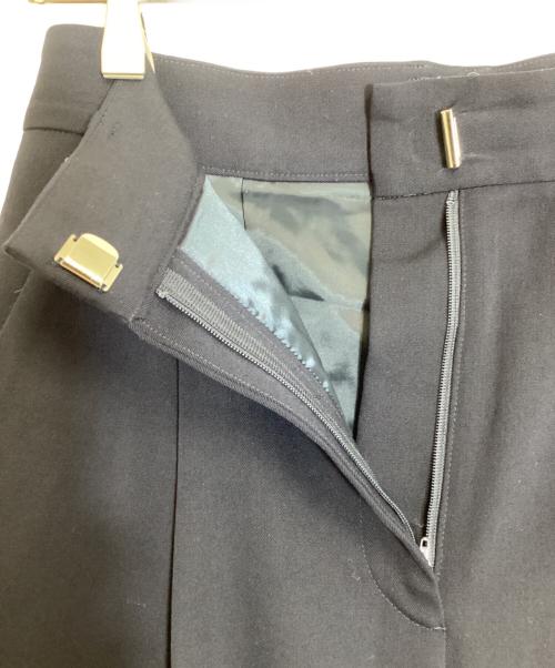 COLUMN（コラム）COLUMN (コラム) ストレートワイドパンツ ネイビー サイズ:36の古着・服飾アイテム