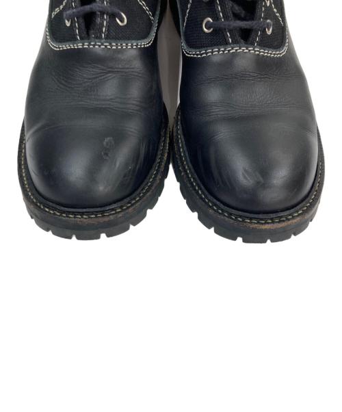 COMME des GARCONS HOMME（コムデギャルソン オム）COMME des GARCONS HOMME (コムデギャルソン オム) 切替コンバットブーツ ブラック サイズ:26.5の古着・服飾アイテム