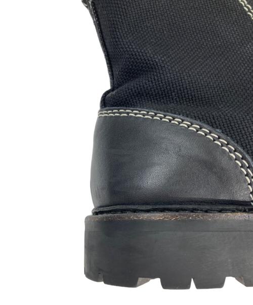 COMME des GARCONS HOMME（コムデギャルソン オム）COMME des GARCONS HOMME (コムデギャルソン オム) 切替コンバットブーツ ブラック サイズ:26.5の古着・服飾アイテム
