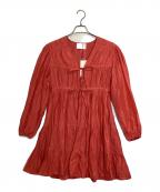 merletteマーレット）の古着「LASSE DRESS」｜レッド
