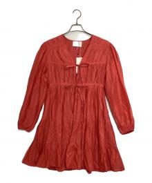 merlette（マーレット）の古着「LASSE DRESS」｜レッド