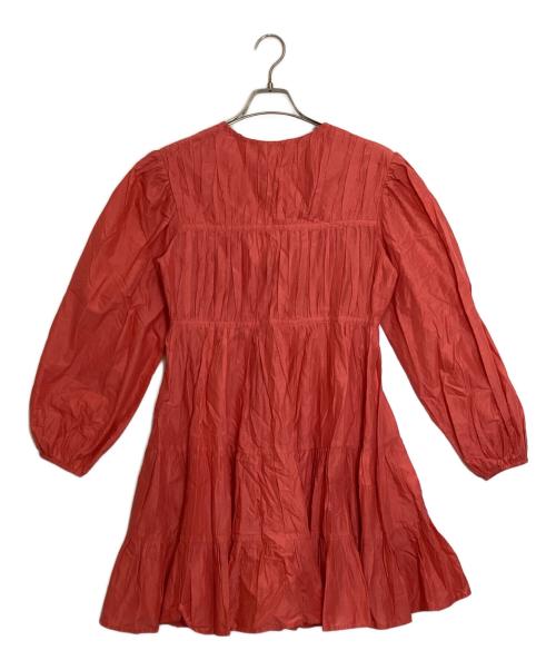 merlette（マーレット）Merlette (マーレット) LASSE DRESS レッド サイズ:XSの古着・服飾アイテム