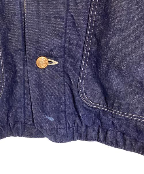 BLUE BELL（ブルーベル）BLUE BELL (ブルーベル) 70S 裏地ブランケット カバーオール ネイビー サイズ:SIZE 42の古着・服飾アイテム