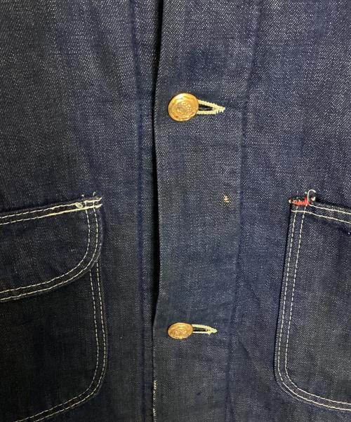 BLUE BELL（ブルーベル）BLUE BELL (ブルーベル) 70S 裏地ブランケット カバーオール ネイビー サイズ:SIZE 42の古着・服飾アイテム