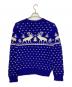 POLO RALPH LAUREN (ポロ・ラルフローレン) ノルディックセーター ブルー サイズ:M：8000円