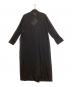 Yohji Yamamoto femme (ヨウジヤマモトファム) ピンタックシャツドレス ブラック サイズ:3：35000円