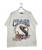 CEASE±DESISTシーズアンドディジスト）の古着「COBRA WORLD TOUR T」｜ホワイト