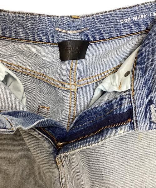 Saint Laurent Paris（サンローランパリ）Saint Laurent Paris (サンローランパリ) USED加工スキニーデニム インディゴ サイズ:SIZE 78.5cm (W31)の古着・服飾アイテム