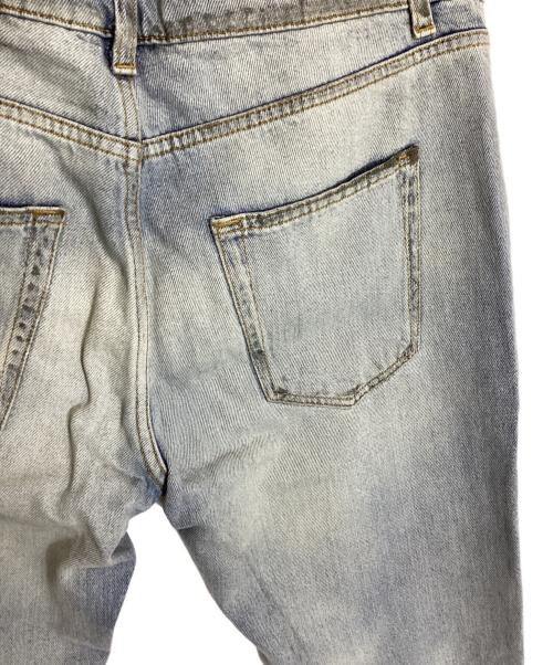 Saint Laurent Paris（サンローランパリ）Saint Laurent Paris (サンローランパリ) USED加工スキニーデニム インディゴ サイズ:SIZE 78.5cm (W31)の古着・服飾アイテム