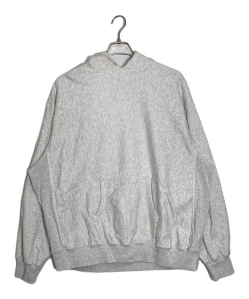 BLURHMS（ブラームス）BLURHMS (ブラームス) Soft&Hard Sweat Hoodie P/O Big ライトグレー サイズ:SIZE 3の古着・服飾アイテム