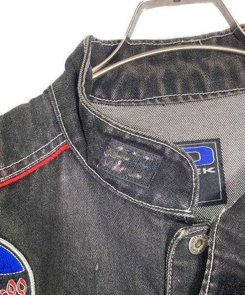 DTEK（ディーテック）DTEK (ディーテック) パッチ デニムジャケット ブラック サイズ:3XLの古着・服飾アイテム