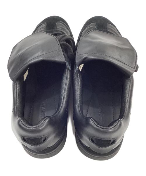 FOOT INDUSTRY（フットインダストリー）FOOT INDUSTRY (フットインダストリー) International Gallery (インターナショナルギャラリー) 別注 URBAN FOOTBALL SNEAKER ブラック サイズ:US9の古着・服飾アイテム
