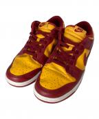 NIKEナイキ）の古着「Dunk Low Retroローカットスニーカー」｜レッド×イエロー