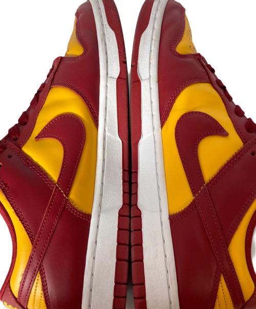 NIKE（ナイキ）NIKE (ナイキ) Dunk Low Retroローカットスニーカー レッド×イエロー サイズ:27の古着・服飾アイテム