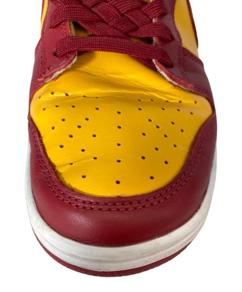 NIKE（ナイキ）NIKE (ナイキ) Dunk Low Retroローカットスニーカー レッド×イエロー サイズ:27の古着・服飾アイテム