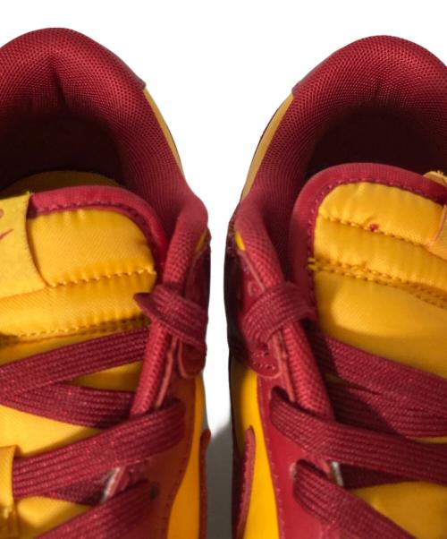 NIKE（ナイキ）NIKE (ナイキ) Dunk Low Retroローカットスニーカー レッド×イエロー サイズ:27の古着・服飾アイテム