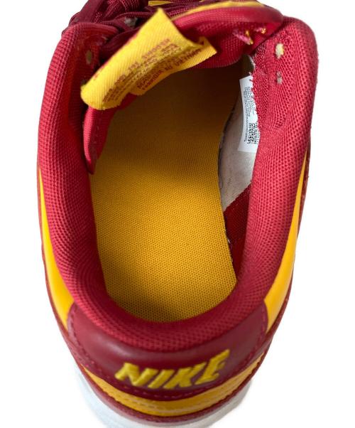 NIKE（ナイキ）NIKE (ナイキ) Dunk Low Retroローカットスニーカー レッド×イエロー サイズ:27の古着・服飾アイテム
