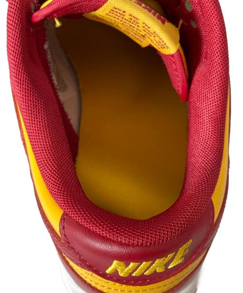 NIKE（ナイキ）NIKE (ナイキ) Dunk Low Retroローカットスニーカー レッド×イエロー サイズ:27の古着・服飾アイテム
